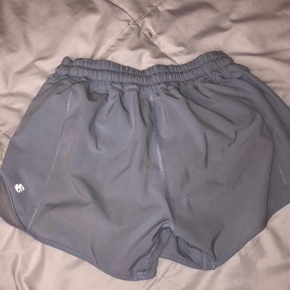 Light blue lululemon shorts